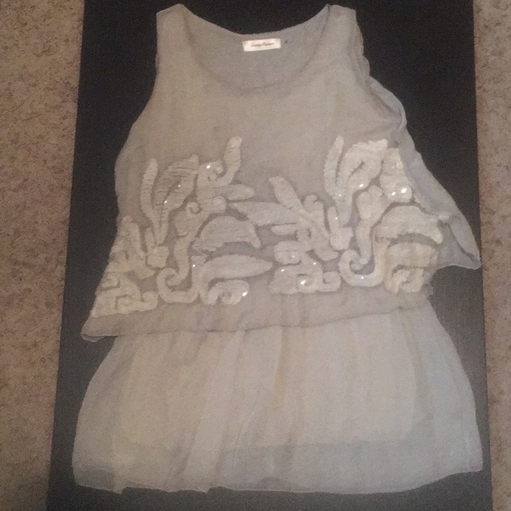 Embroidered top
